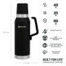 Термос Stanley Master 1,3 л, чёрный (10-02659-015)